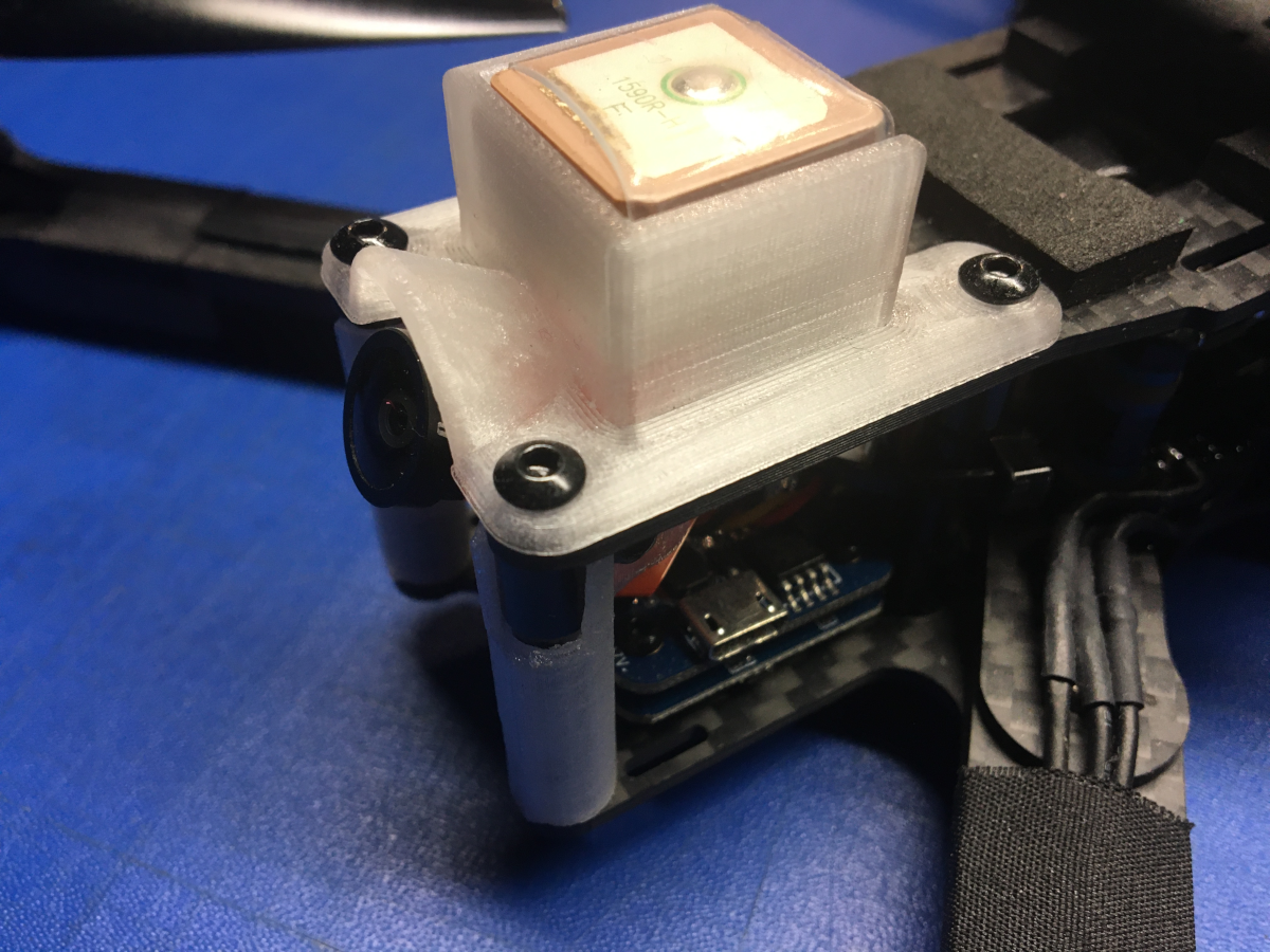 GPS / 2.4 GHz antenna / drone finder mount for iFlight XL7 V2 BTIGER FPV